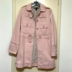 Marc Jacobs Jackets Coats Marc Jacobs Dusty Pink Denim Coat